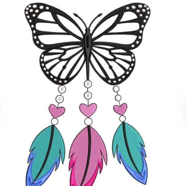 Papillon plumes